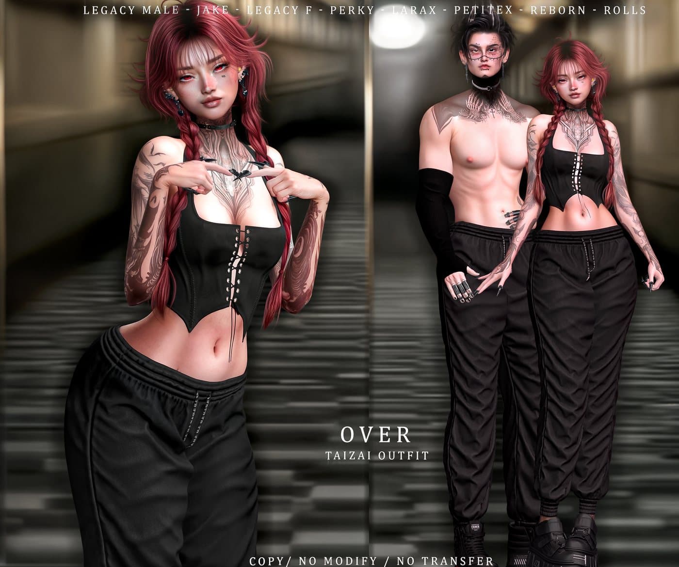 Taizai outfit vendor art