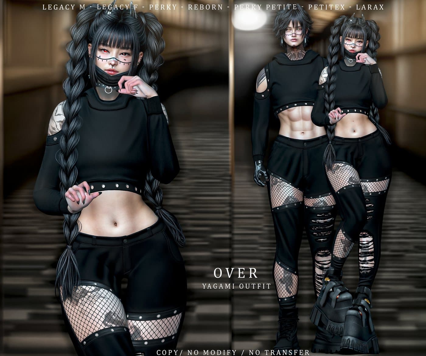 Yagami outfit vendor art